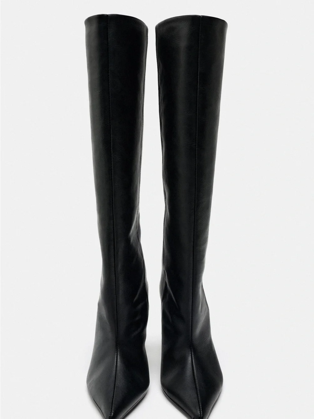 NWT Zara Black Pointed Boots